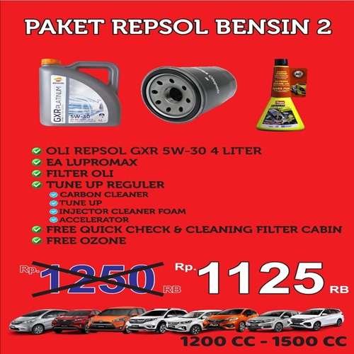 Paket Repsol Bensin 2