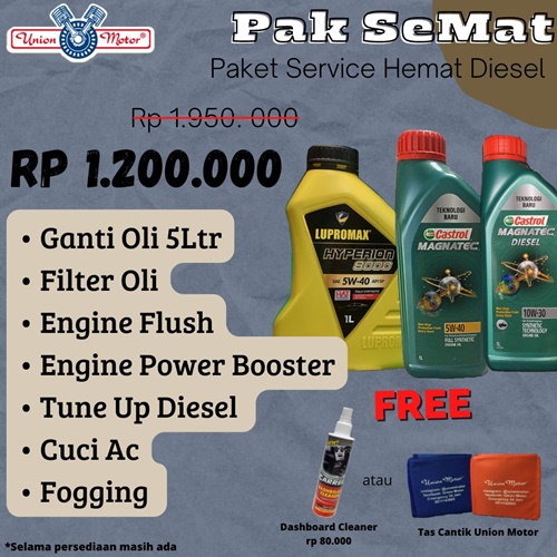 Paket Service Hemat Diesel